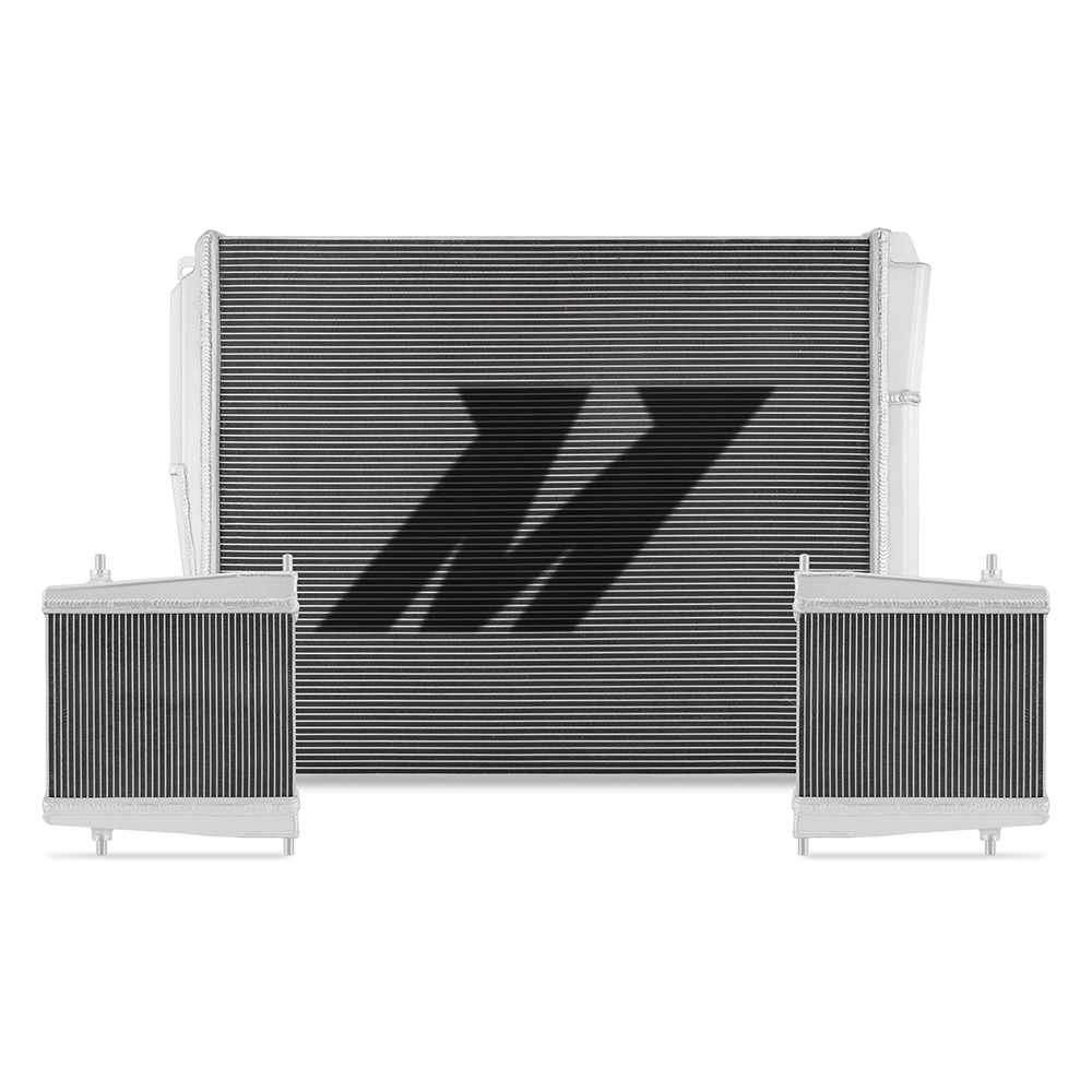 Mishimoto — Mishimoto 2020+ Toyota Supra GR 3.0L Performance Aluminum Radiator Kit (w/Auxiliary Radiators)
Mishimoto 20+ Toyota Supra Aluminum Radiator Kit
Aluminum Radiator - view 9
